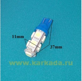 L0016 T10-5050-9SMD Светло-синий