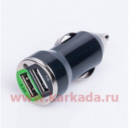 110003-2 USB зарядка на 2 порта, 5V 2.1A